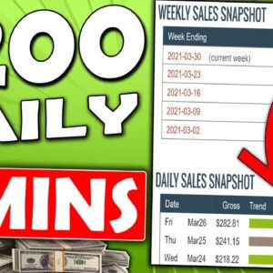 Earn $200+ Daily In Passive Income That Takes 5 Minutes (Affiliate Marketing For Beginners)