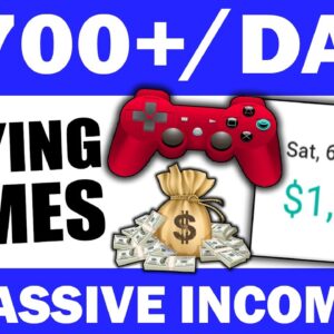 Earn $700+ In ONE DAY With Passive Income Playing VIDEO GAMES (Make Money Online)