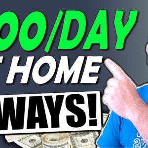 10 SIDE HUSTLE IDEAS TO MAKE MONEY FROM HOME ($100 To $300 Days)