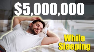 3 PASSIVE INCOME ideas to Make MONEY WHILE YOU SLEEP