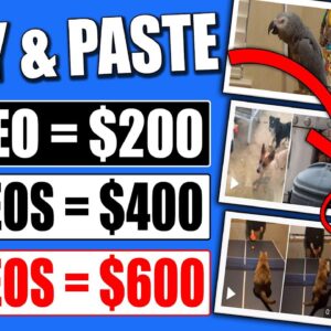 Copy & Paste Videos And Earn $200 Per Video (FULL Tutorial - Not YouTube) Make Money Online!