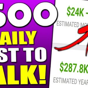 Get Paid $500 a Day Just To Talk! (Make Money Online 2021)