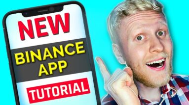 How to Use Binance Smartphone App (NEW 2021 Binance App Tutorial)
