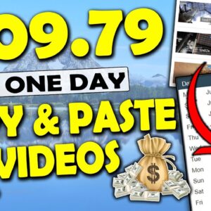 Affiliate Marketing For Beginners To Make $100+ A Day Copying and Pasting Video Clips!
