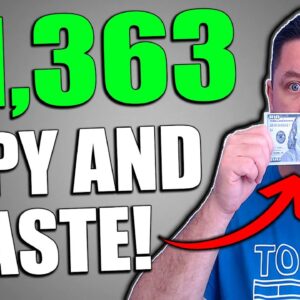 Make $500 - $1,000 Per Day to COPY and PASTE! Make Money Online