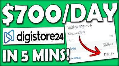 Earn $700/Day in 5 Minutes | Digistore24 Tutorial for Beginners (Digistore24 Affiliate Marketing)