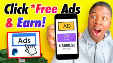 GET PAID TO CLICK FREE ADS! (Earn $0.03 Per Ad) - Make Money Online 2022