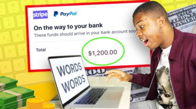 Get Paid To Type Words! (Earn $1,215 Fast) | Make Money Online 2022