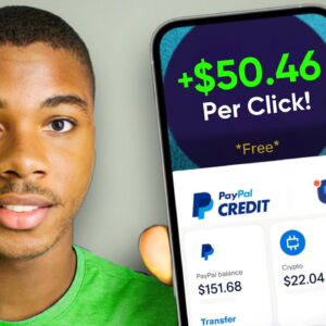 Get Paid $50.46 PER CLICK! *No Limit* (Make Money Online Clicking Links)