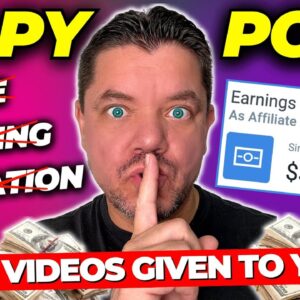 Easiest Way to Start Affiliate Marketing Reusing FREE Videos (No Filming Required)