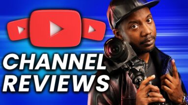 LIVE YouTube Channel Reviews and Advice for Small Channels