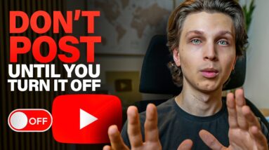 This NEW Hidden YouTube Setting is HURTING Your Views (Turn it OFF!)