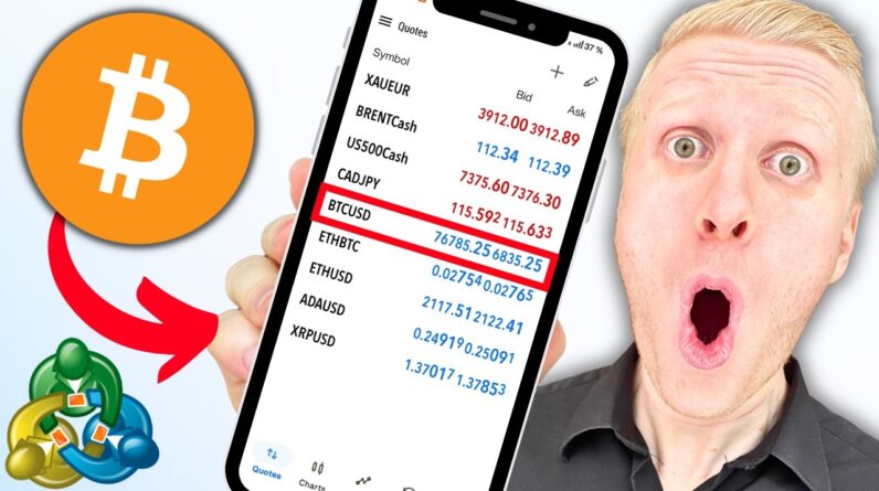 How to Trade Crypto & Bitcoin on MetaTrader 5 (MT5 Tutorial for Beginners)